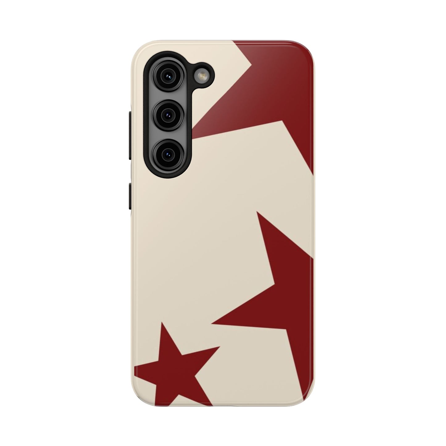 Stellar Red Pattern Phone Case