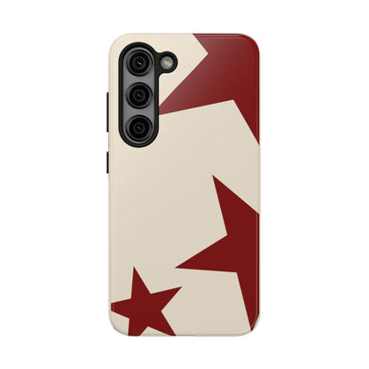 Stellar Red Pattern Phone Case