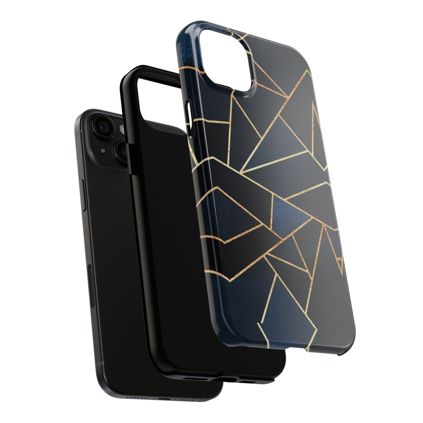 Midnight Geometrics Pattern Phone Case