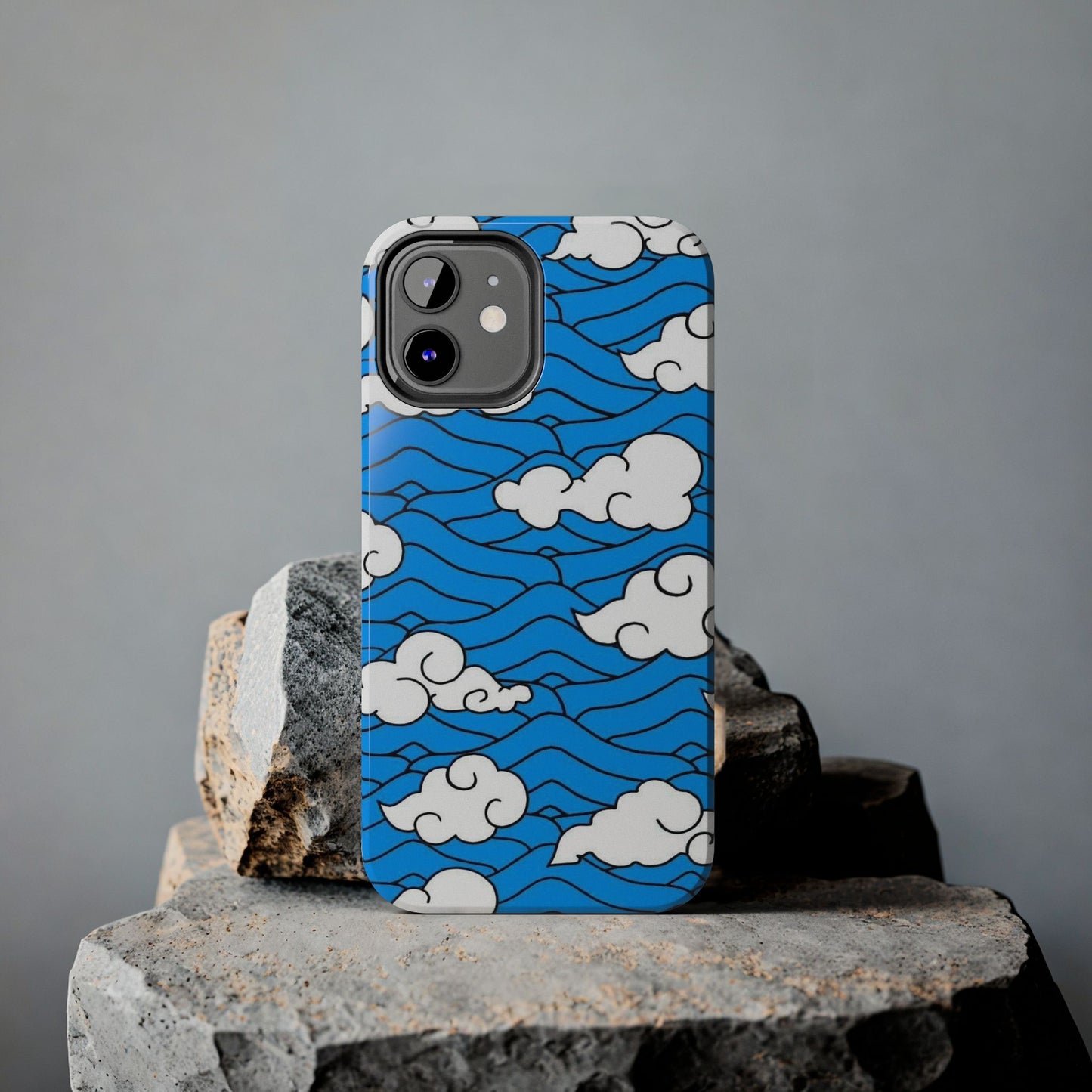 Cartoon Clouds Pattern Phone Case