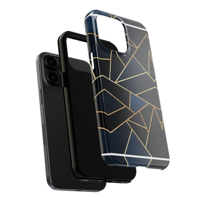 Midnight Geometrics Pattern Phone Case