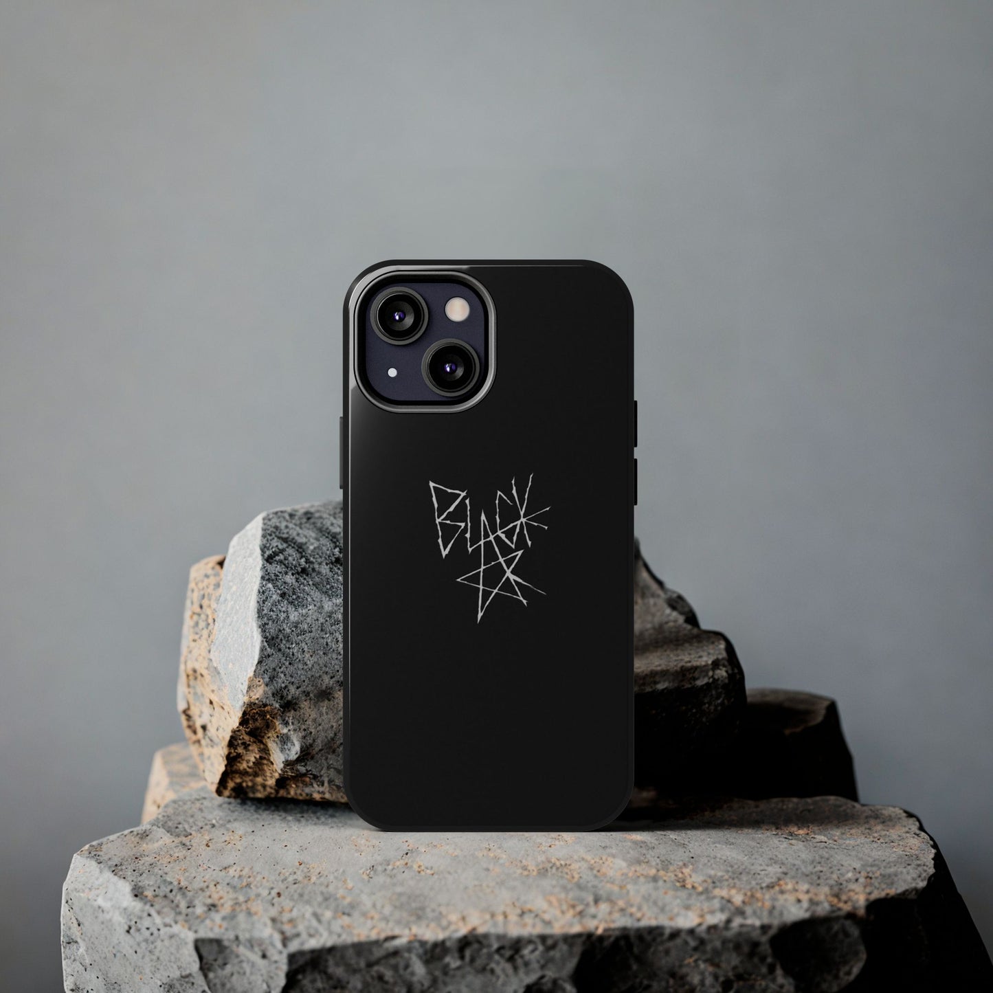 Black Star Phone Case