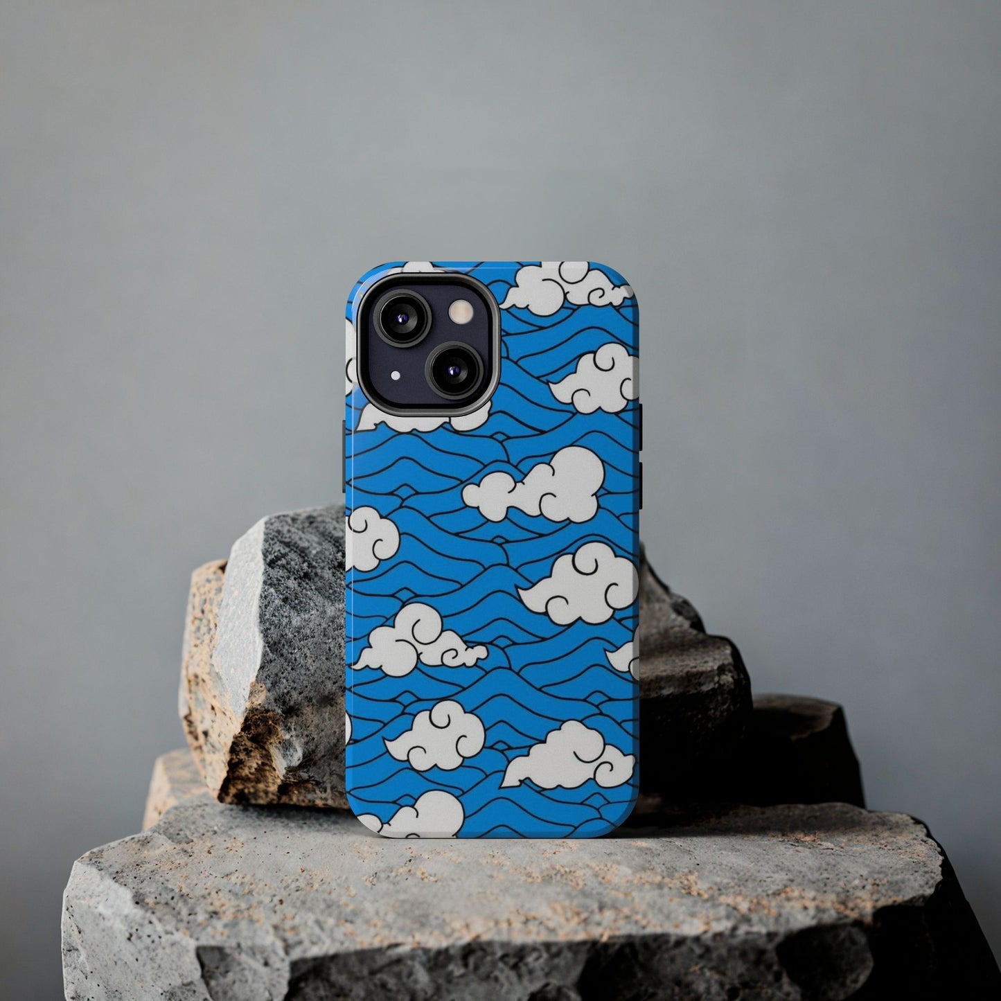 Cartoon Clouds Pattern Phone Case