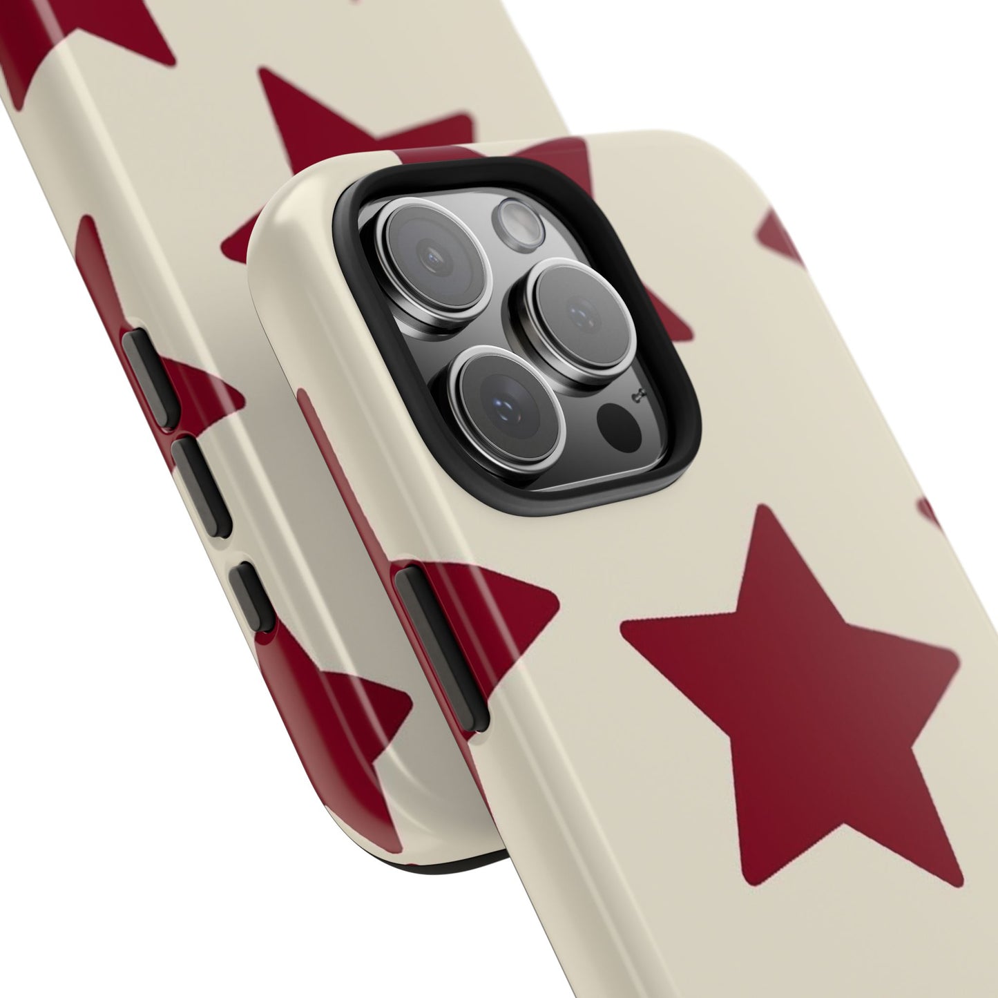 Stellar Red Pattern Phone Case