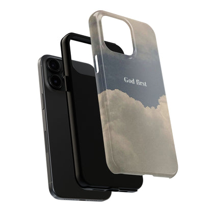 God First Clouds Phone Case