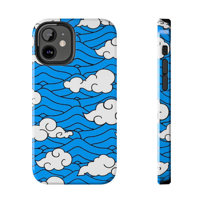 Cartoon Clouds Pattern Phone Case