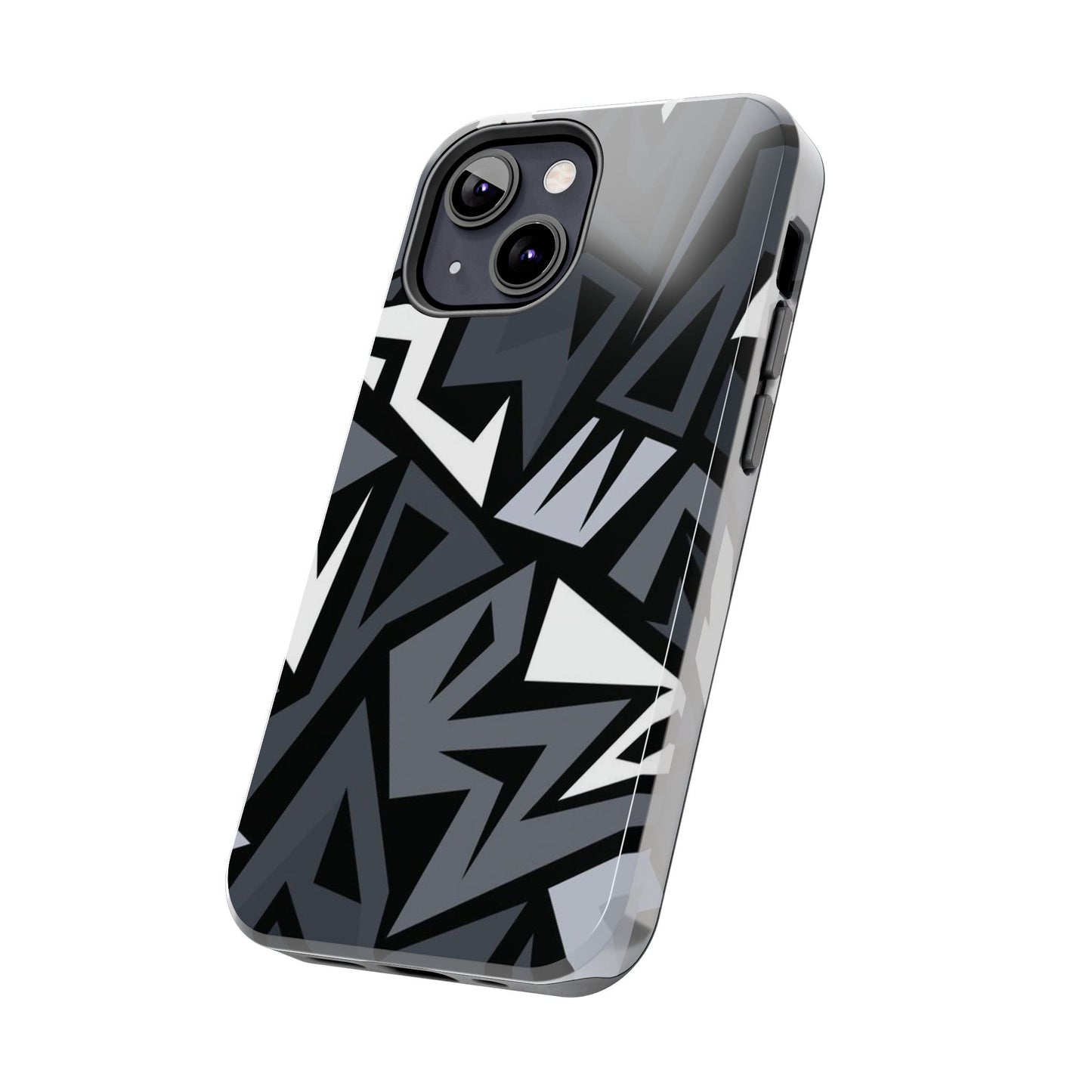 Abstract Black Pattern Phone Case