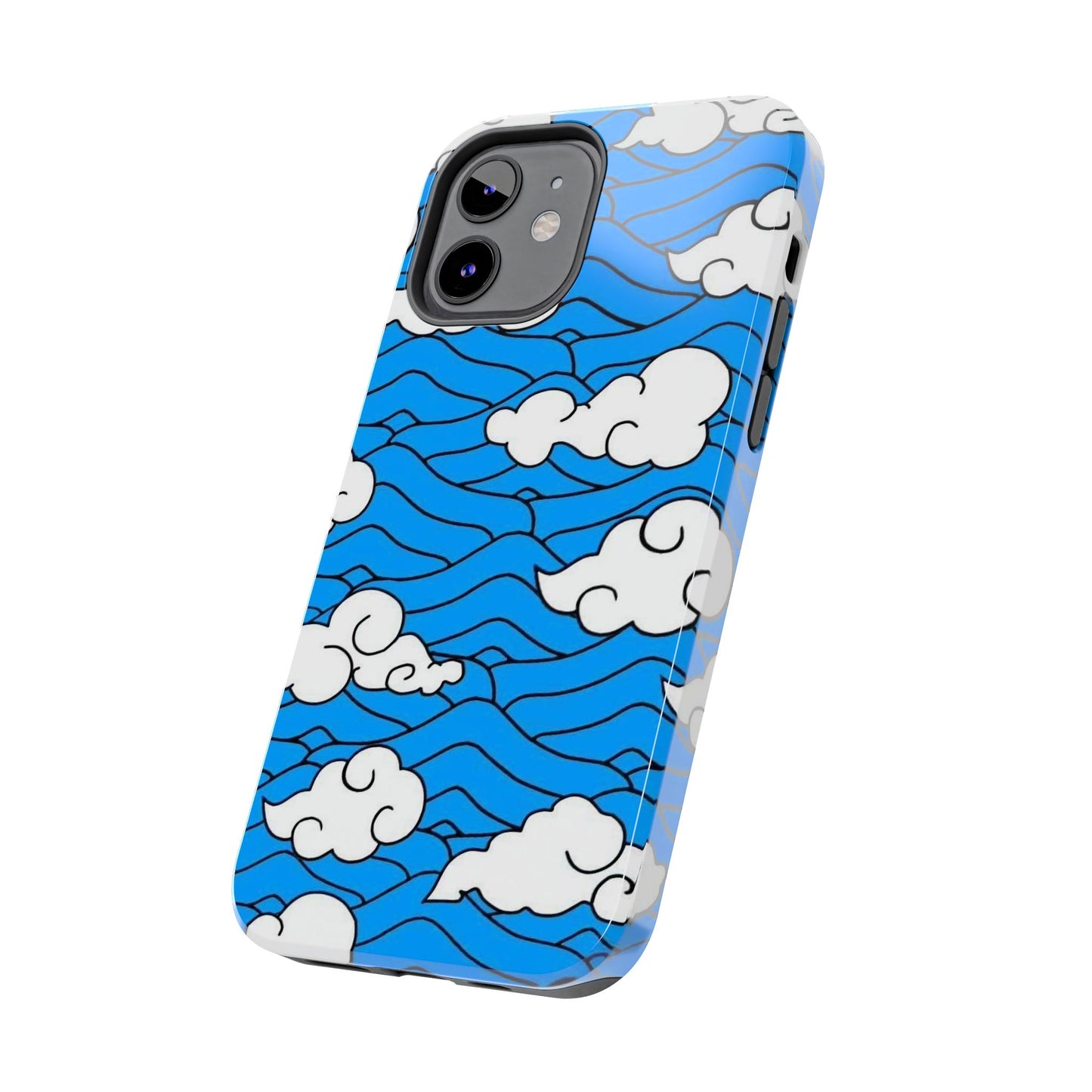 Cartoon Clouds Pattern Phone Case
