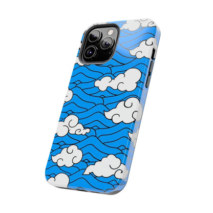 Cartoon Clouds Pattern Phone Case