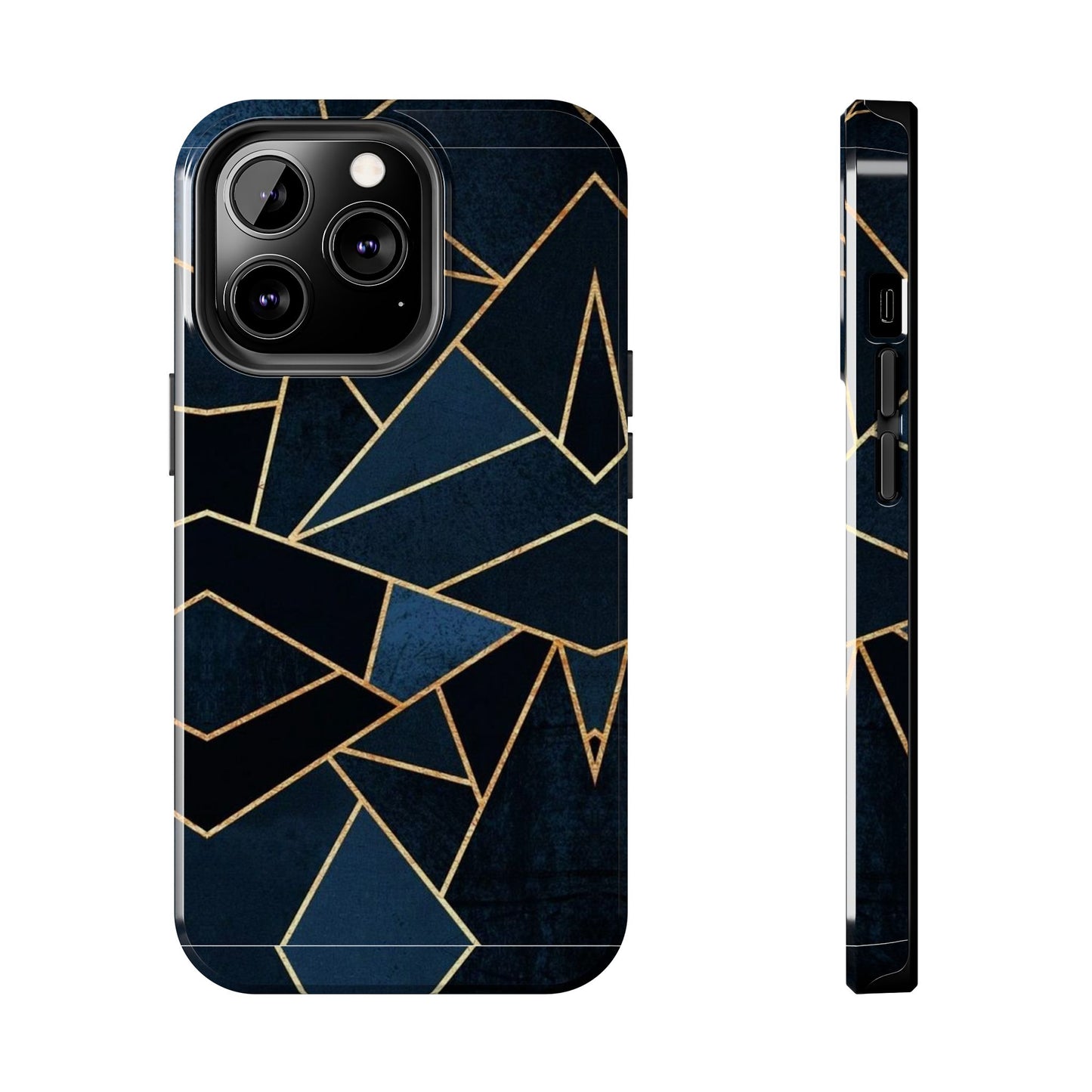 Midnight Geometrics Pattern Phone Case