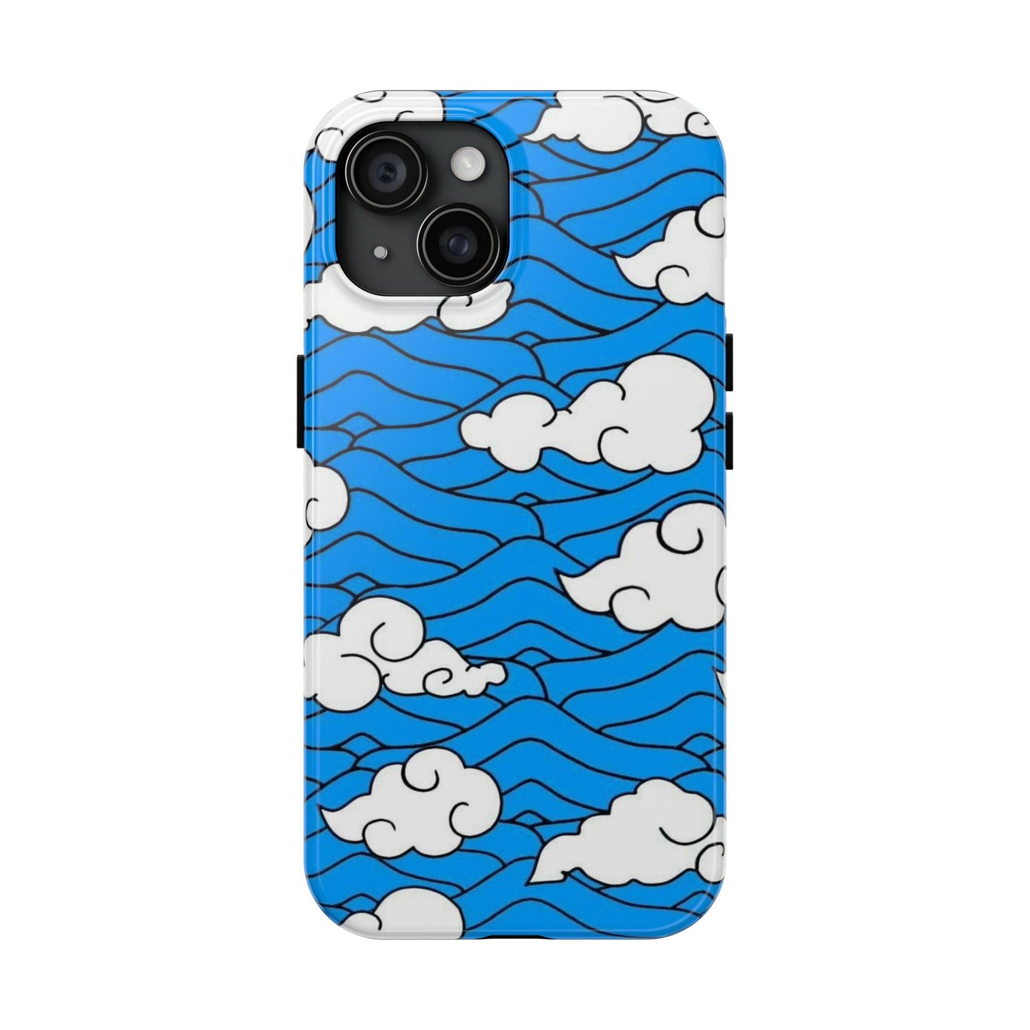 Cartoon Clouds Pattern Phone Case