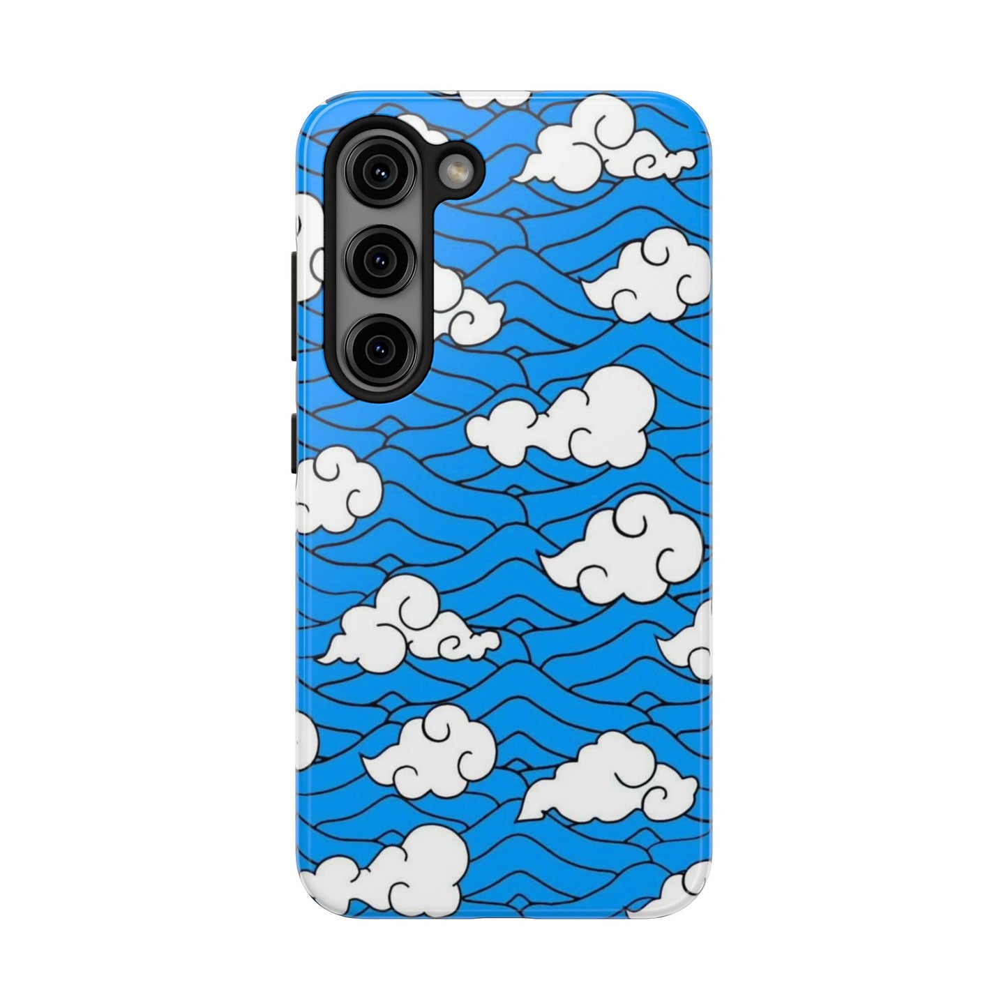 Cartoon Clouds Pattern Phone Case