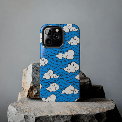 Cartoon Clouds Pattern Phone Case