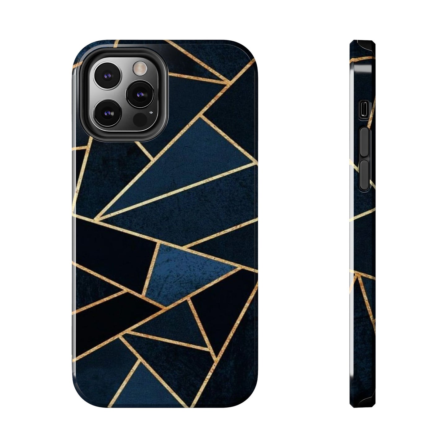 Midnight Geometrics Pattern Phone Case
