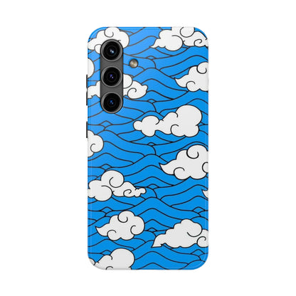 Cartoon Clouds Pattern Phone Case