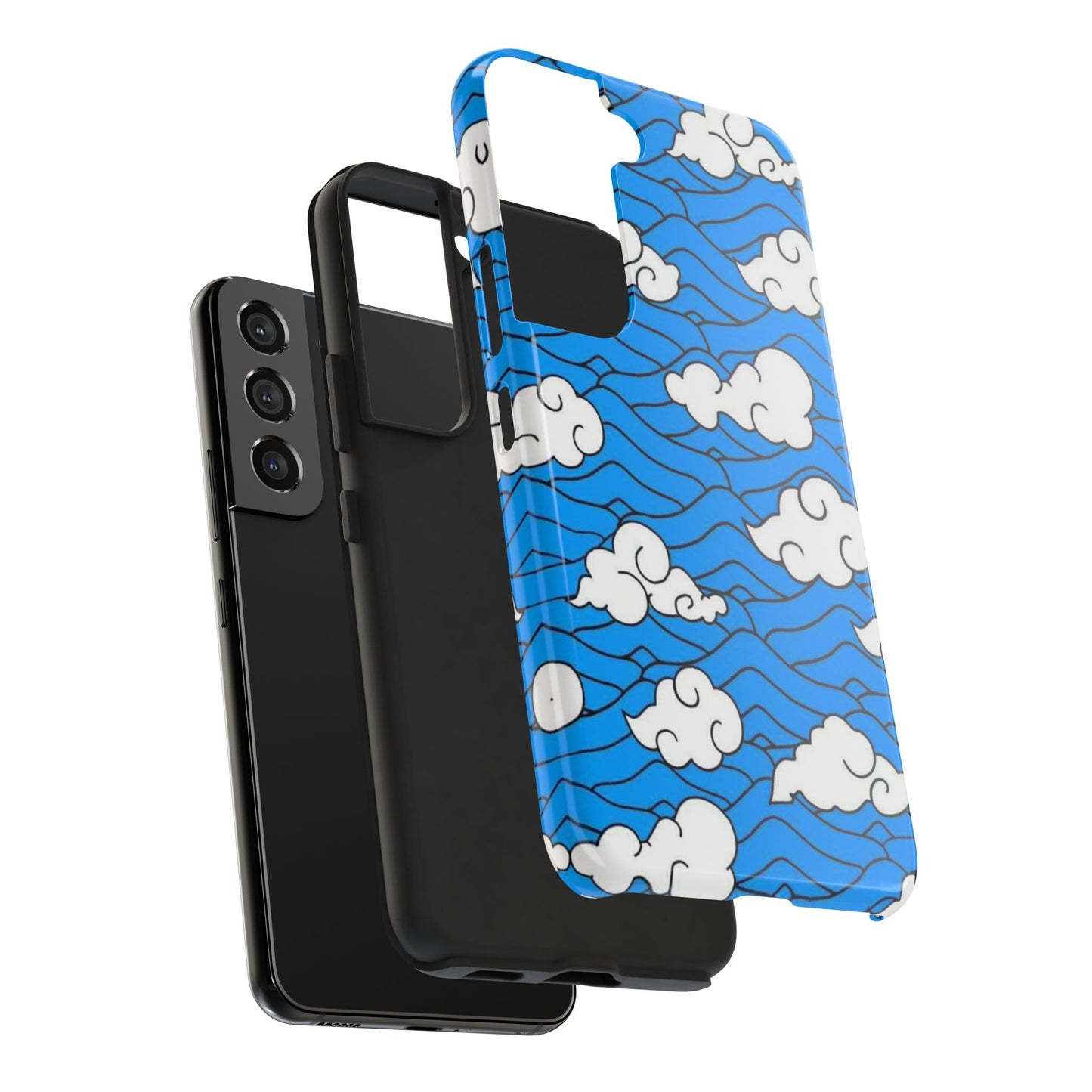 Cartoon Clouds Pattern Phone Case