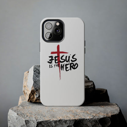 Jesus Is The Hero Phone Case