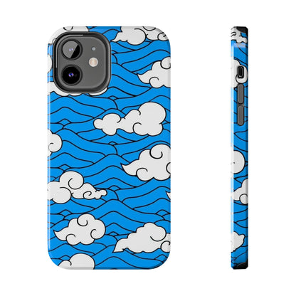 Cartoon Clouds Pattern Phone Case