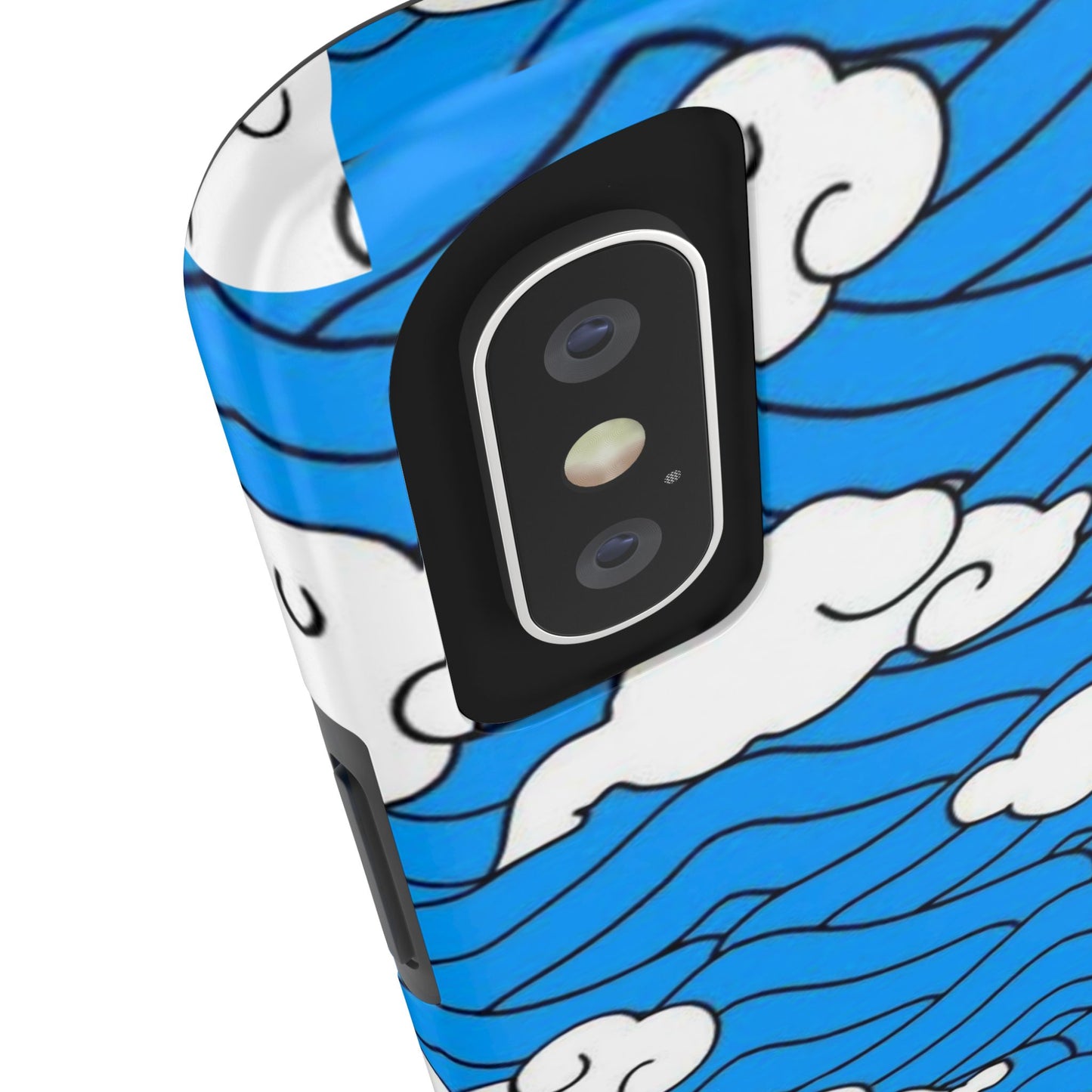 Cartoon Clouds Pattern Phone Case