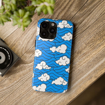 Cartoon Clouds Pattern Phone Case