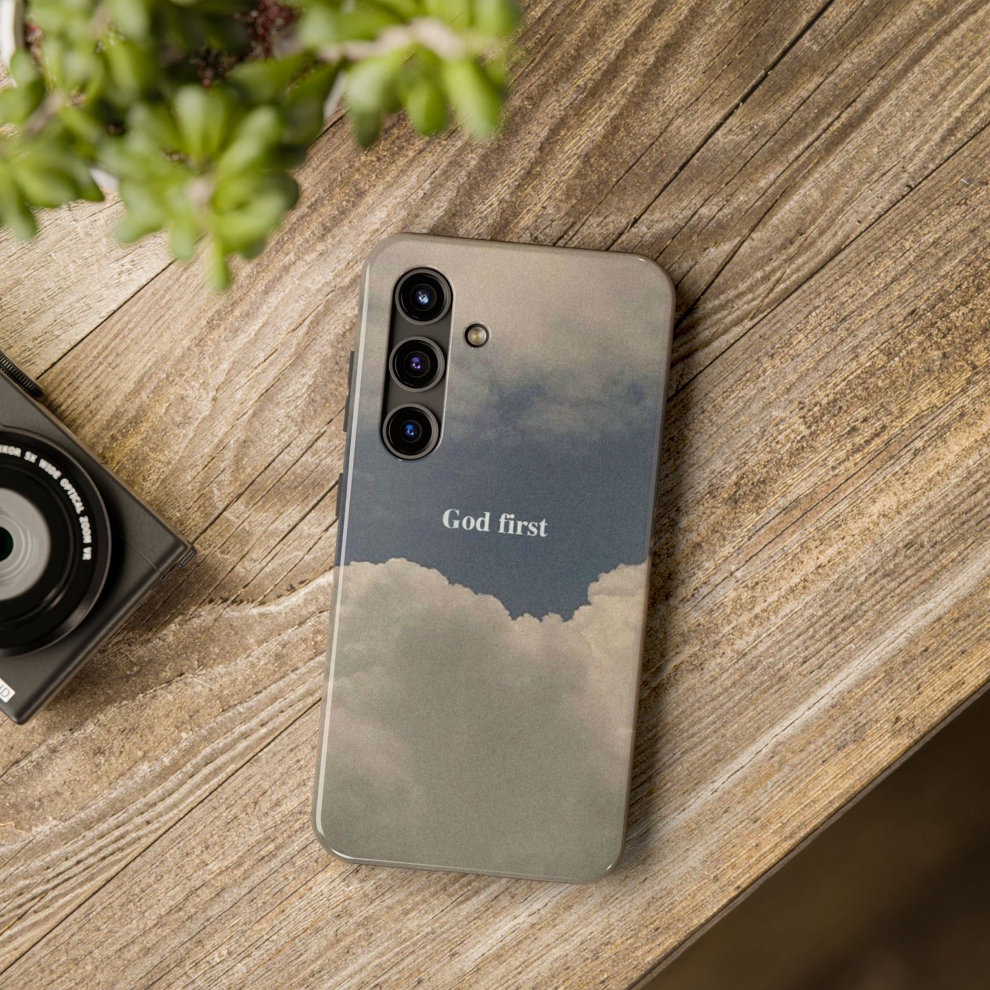 God First Clouds Phone Case