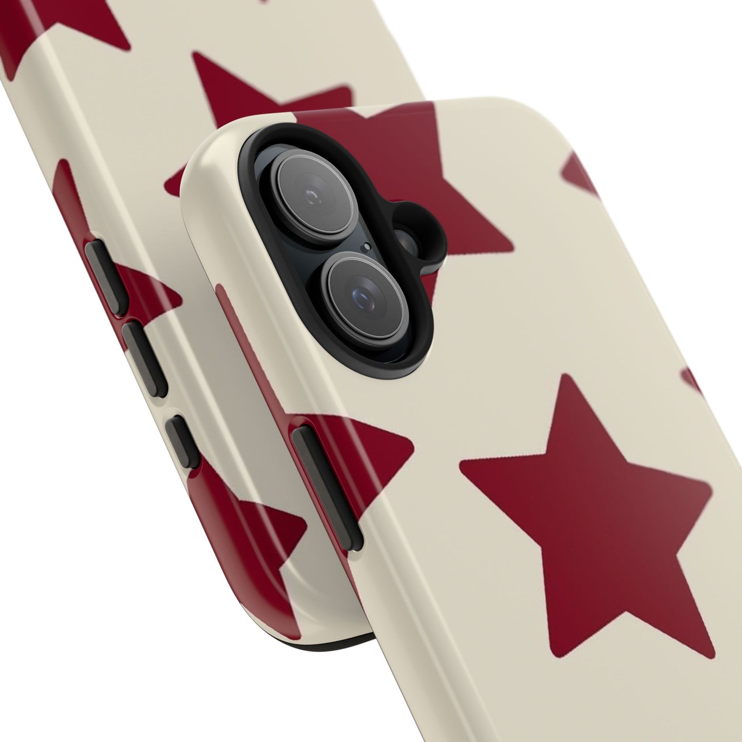 Stellar Red Pattern Phone Case