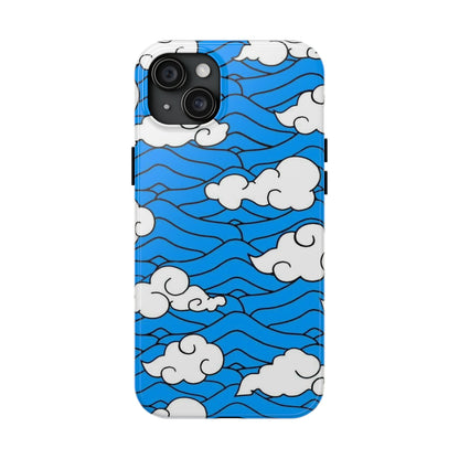 Cartoon Clouds Pattern Phone Case