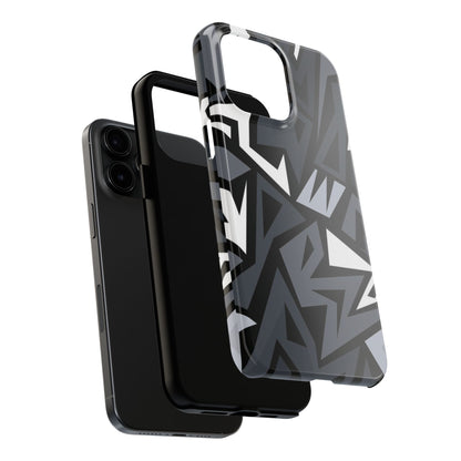 Abstract Black Pattern Phone Case