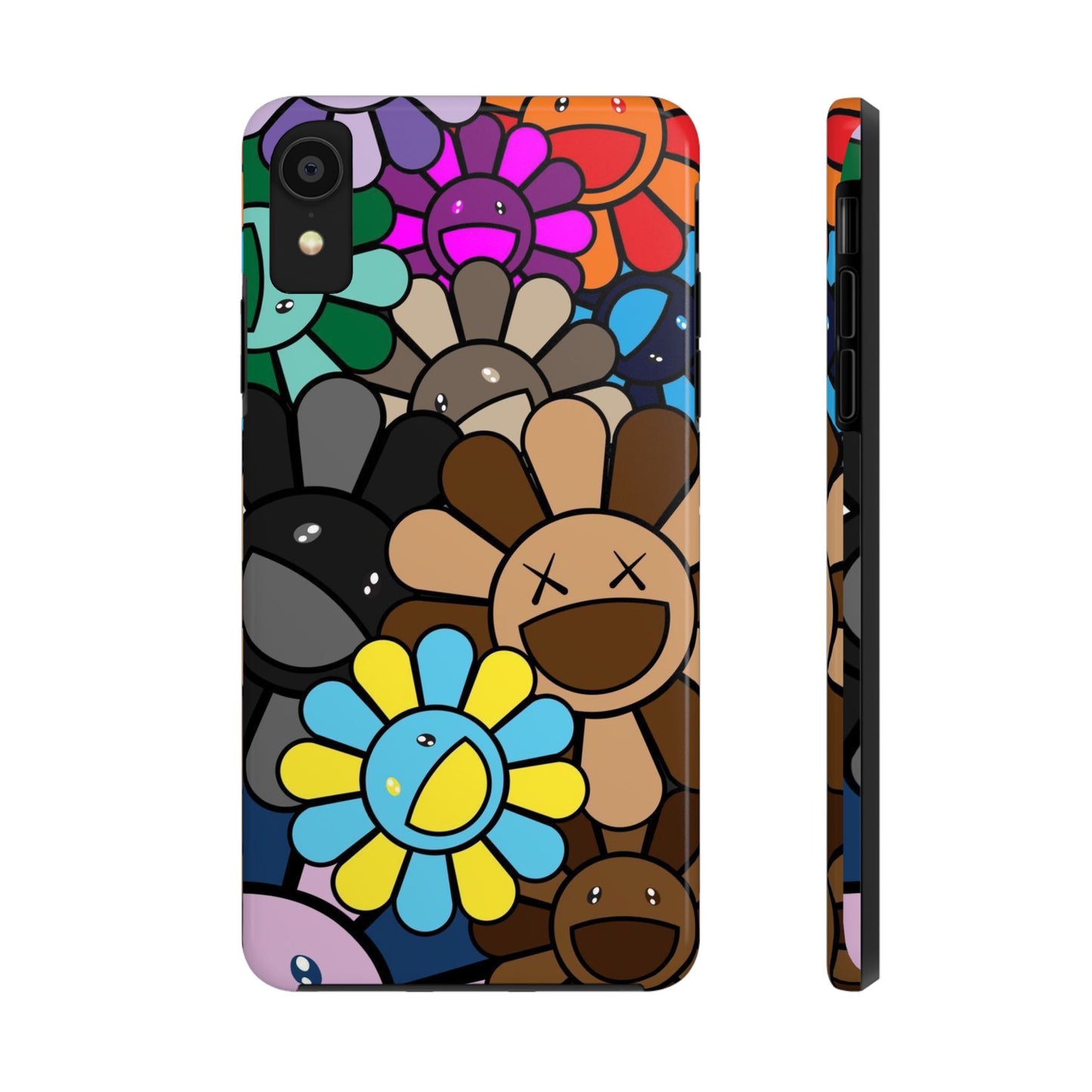 Rainbow Smiles Bloom Pattern Phone Case