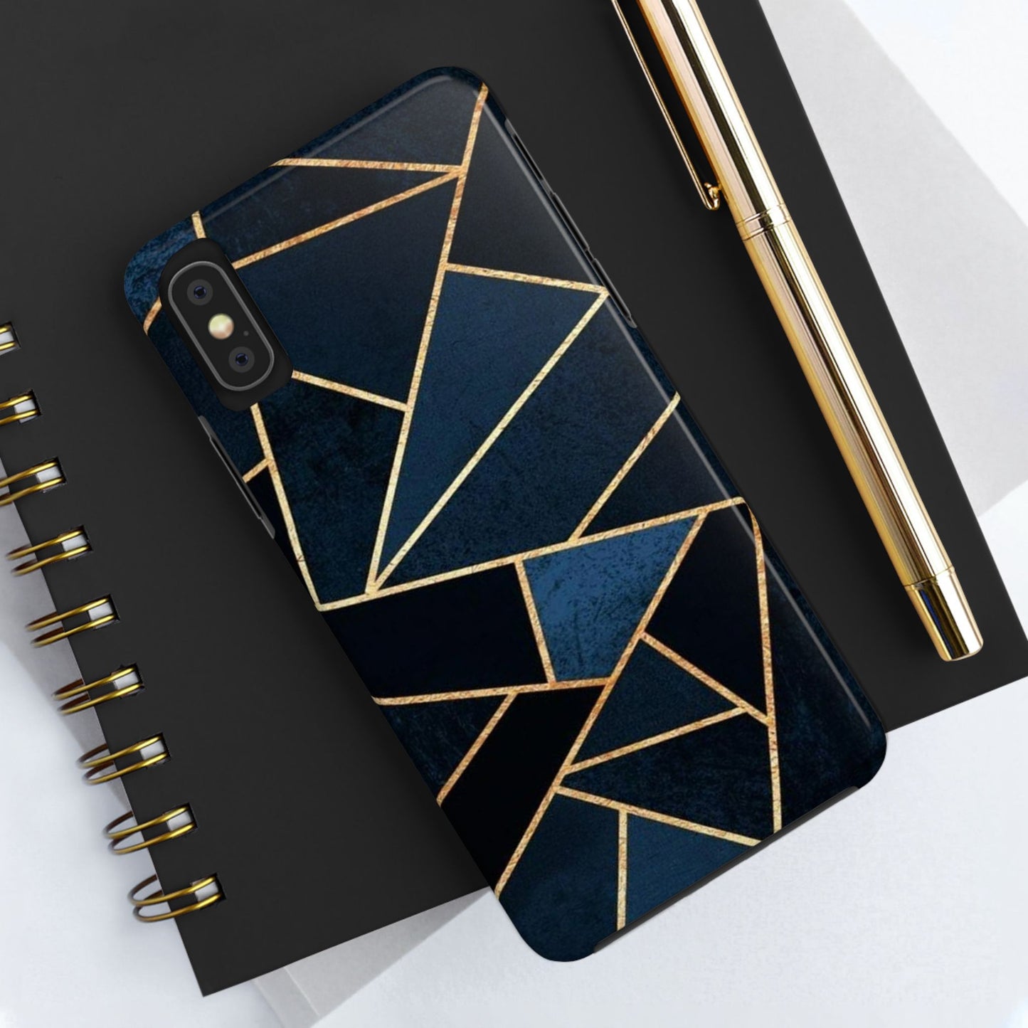 Midnight Geometrics Pattern Phone Case