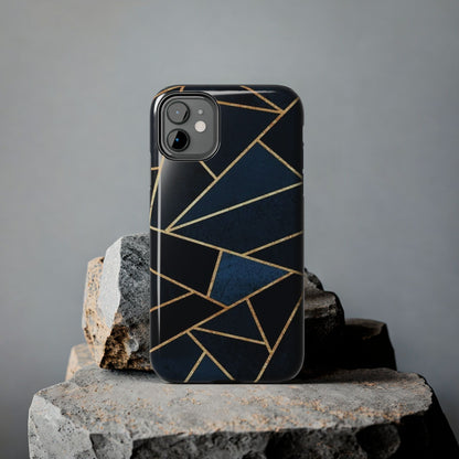 Midnight Geometrics Pattern Phone Case