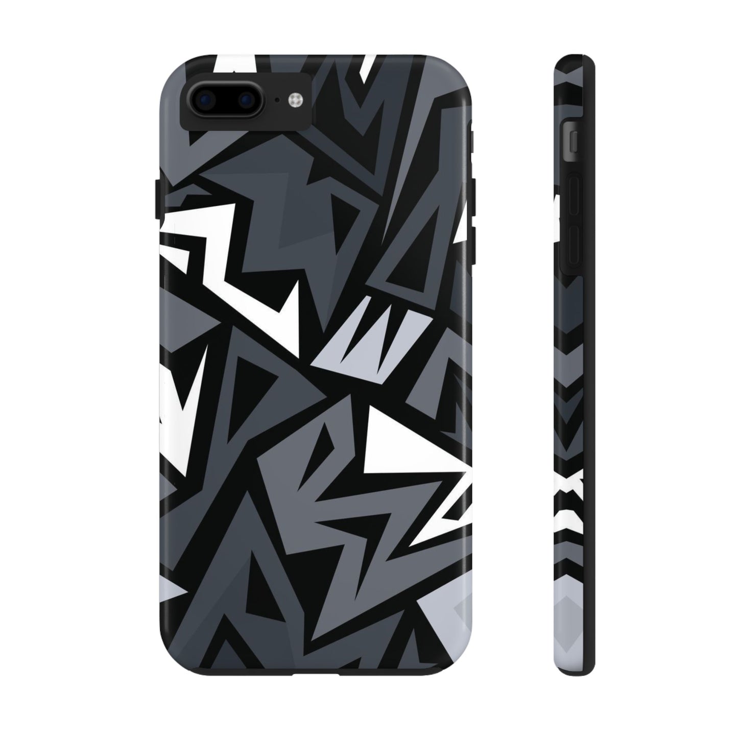 Abstract Black Pattern Phone Case