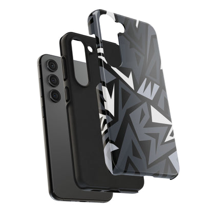 Abstract Black Pattern Phone Case