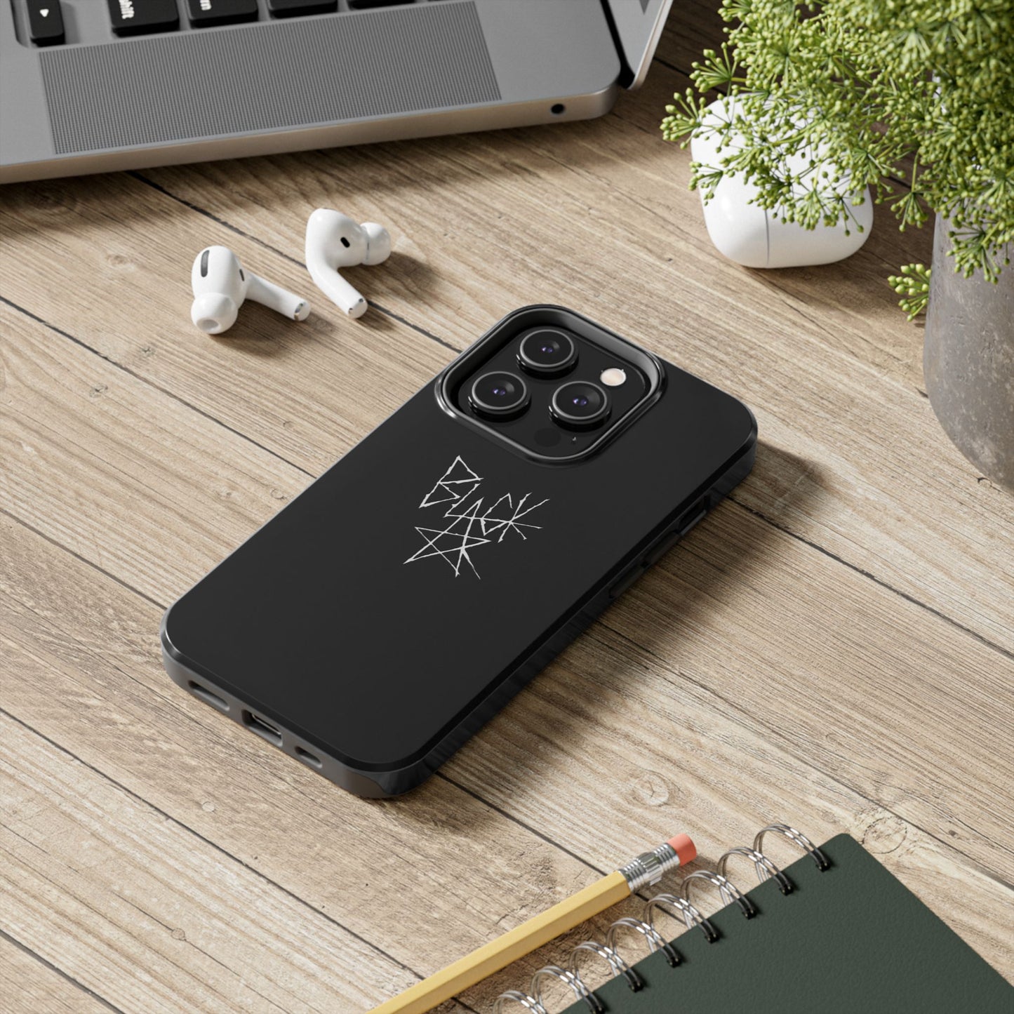 Black Star Phone Case