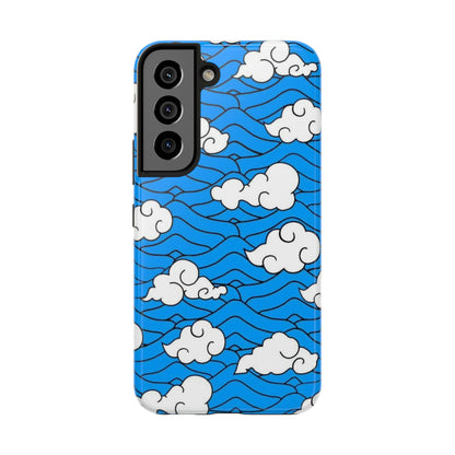 Cartoon Clouds Pattern Phone Case