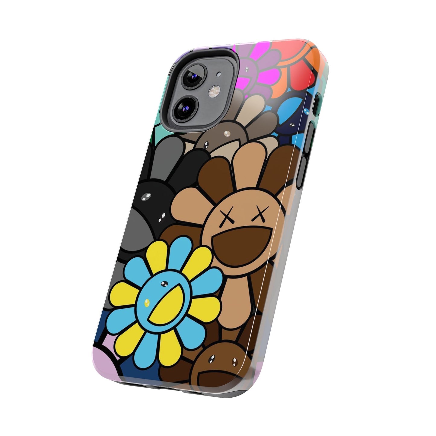 Rainbow Smiles Bloom Pattern Phone Case