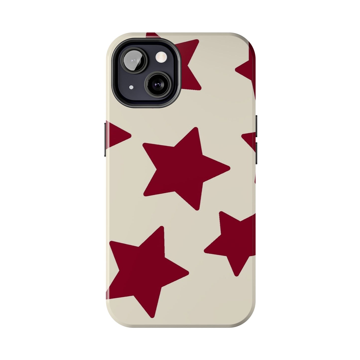 Stellar Red Pattern Phone Case