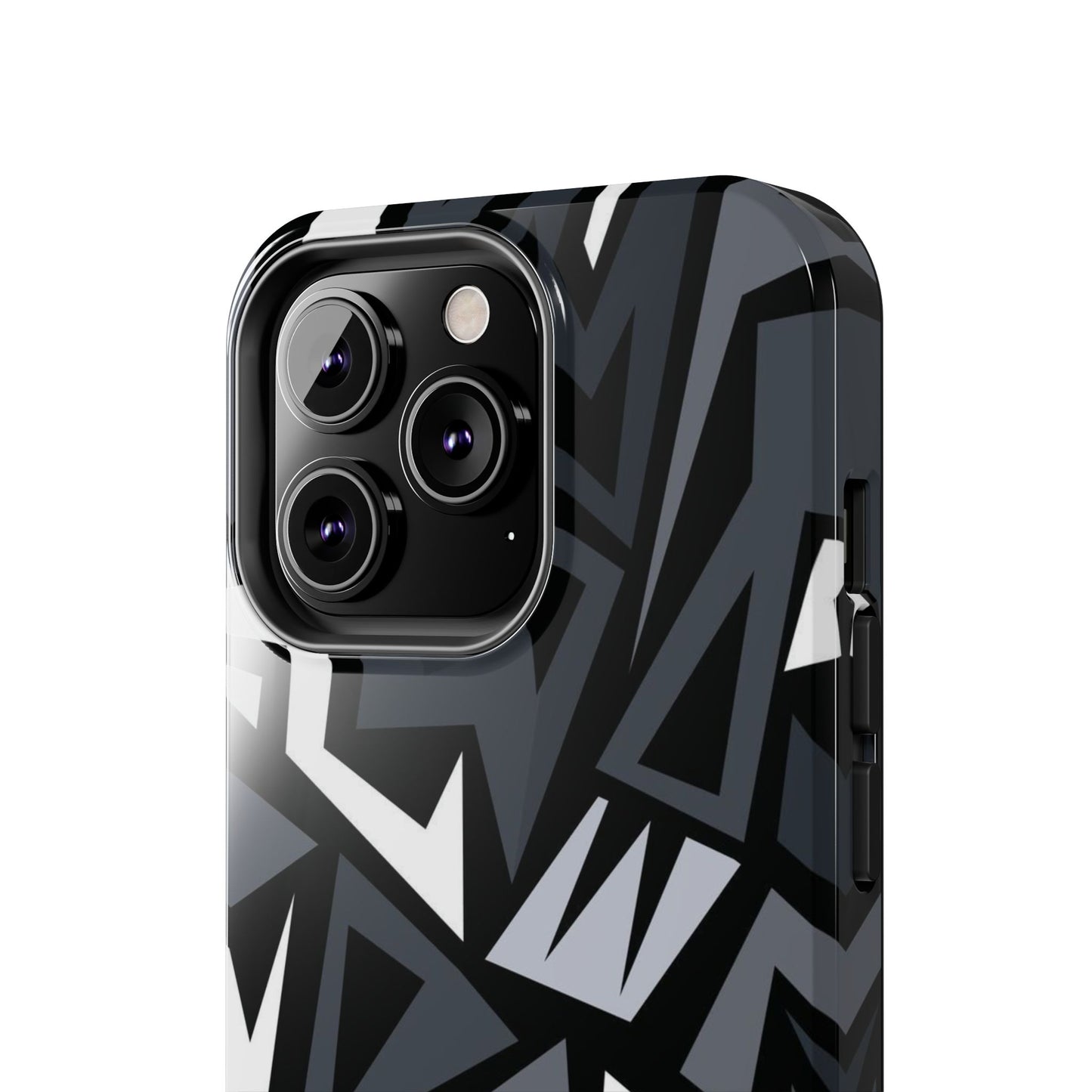 Abstract Black Pattern Phone Case