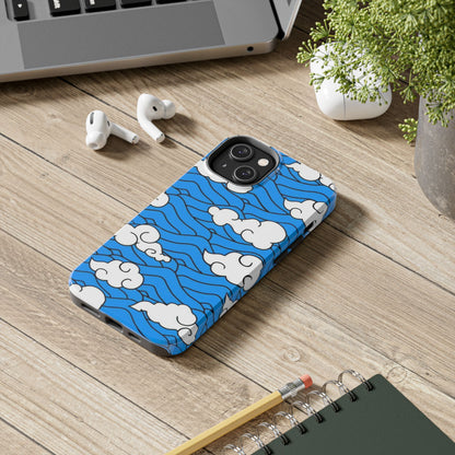 Cartoon Clouds Pattern Phone Case