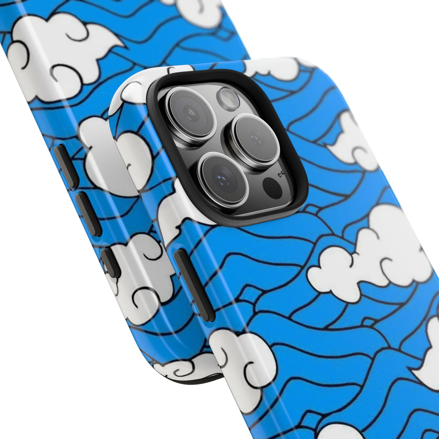 Cartoon Clouds Pattern Phone Case