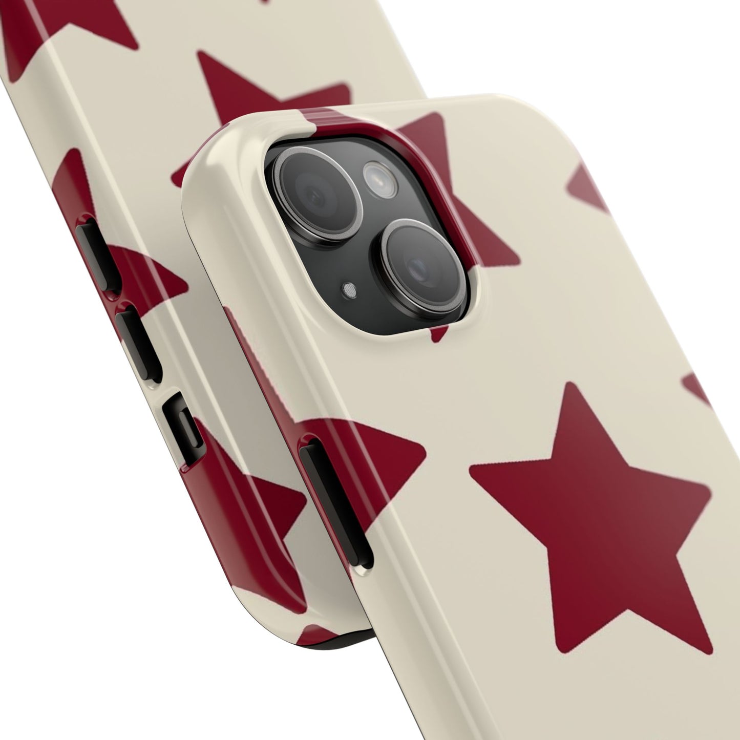 Stellar Red Pattern Phone Case