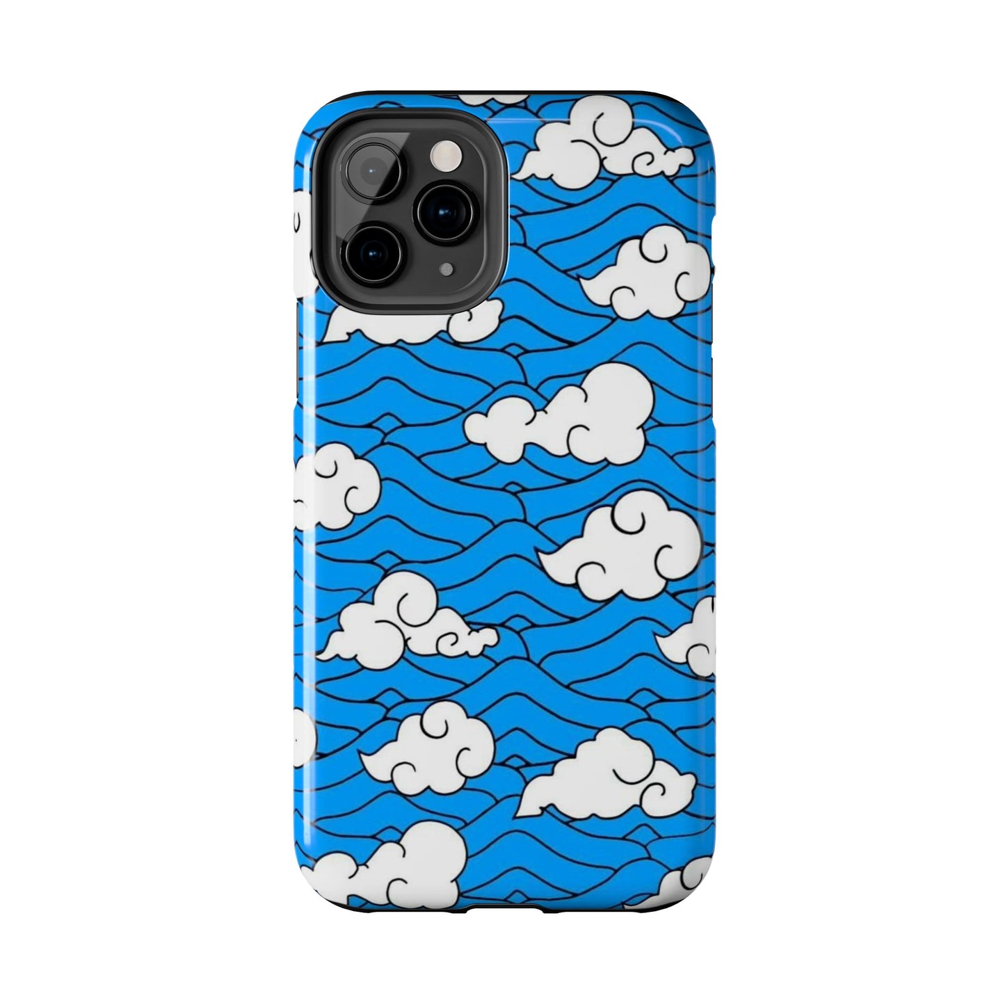 Cartoon Clouds Pattern Phone Case