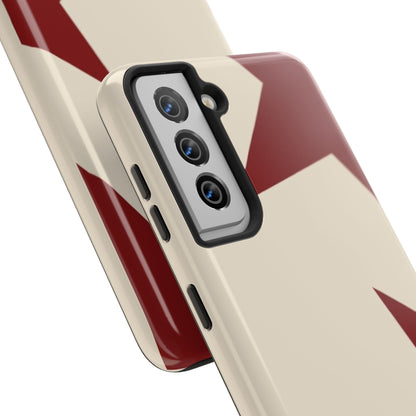 Stellar Red Pattern Phone Case