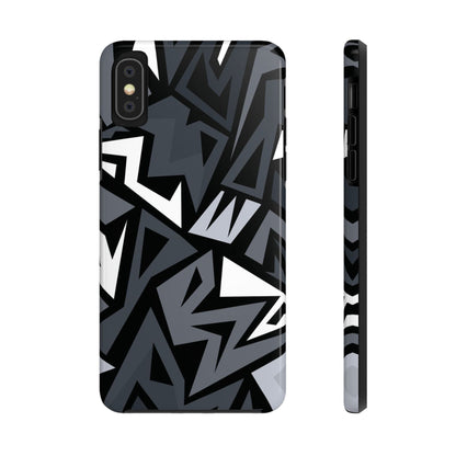 Abstract Black Pattern Phone Case