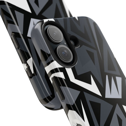 Abstract Black Pattern Phone Case