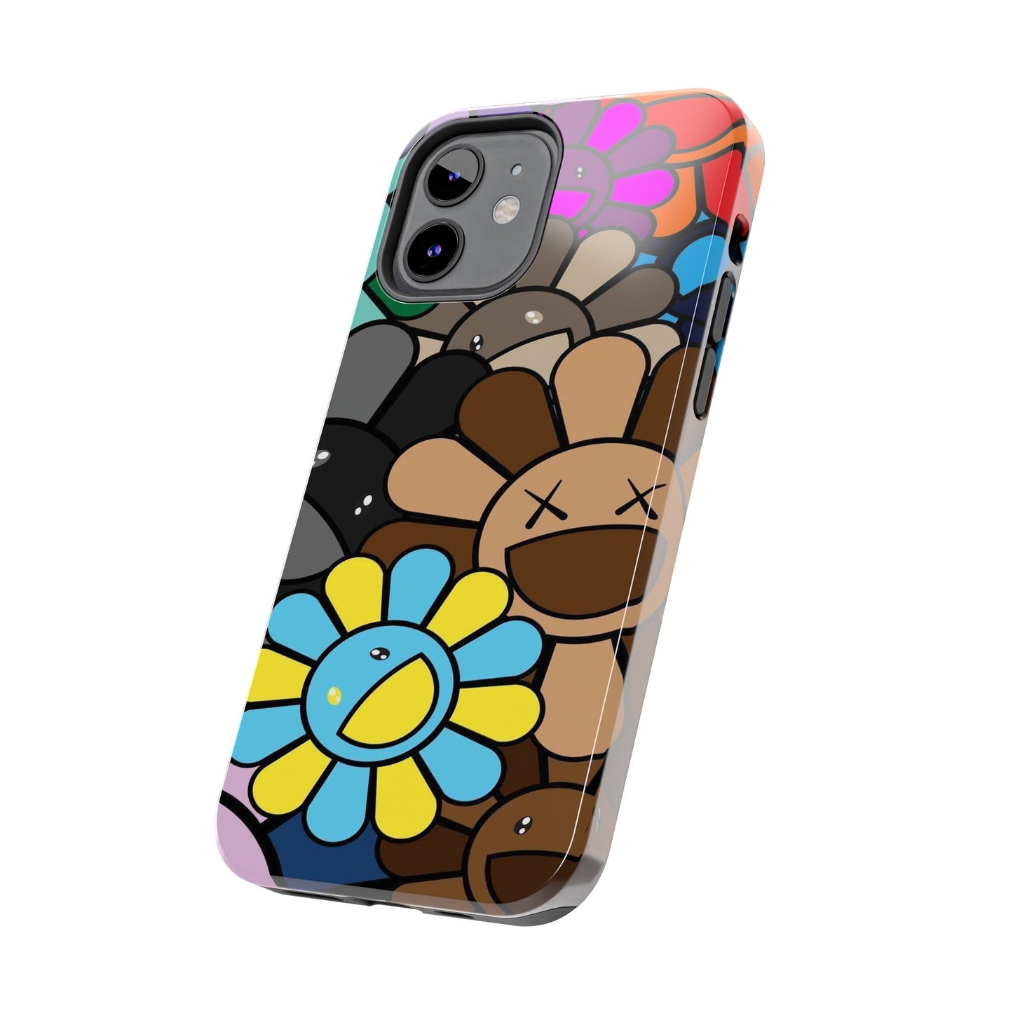 Rainbow Smiles Bloom Pattern Phone Case