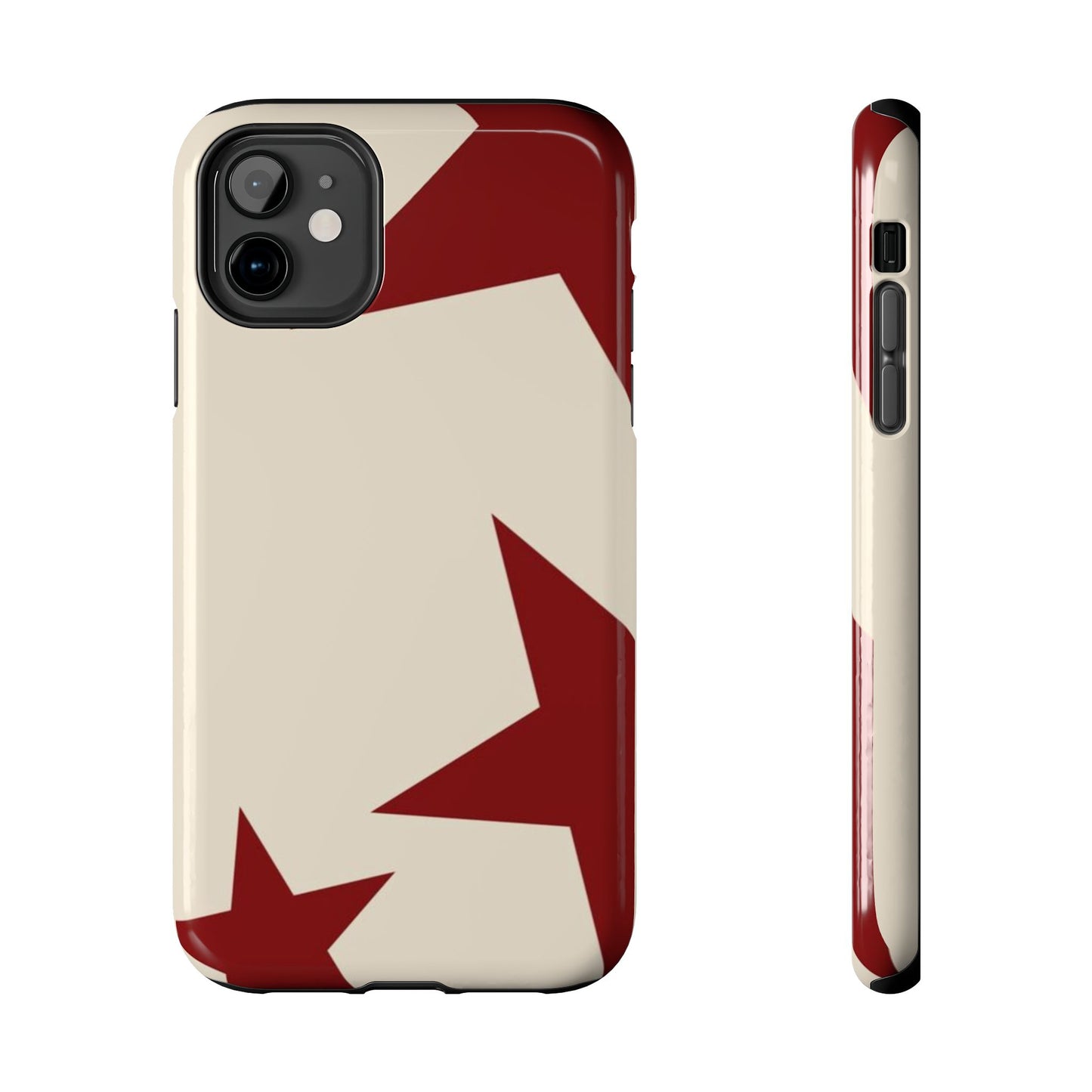 Stellar Red Pattern Phone Case