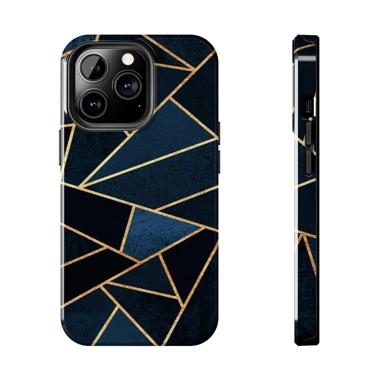 Midnight Geometrics Pattern Phone Case