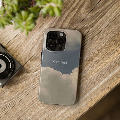 God First Clouds Phone Case