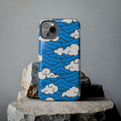 Cartoon Clouds Pattern Phone Case